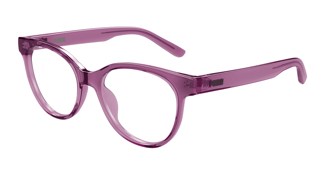 Gafas graduadas puma pj0090o 005 violeta cat eye infantil talla 47mm - Vista principal