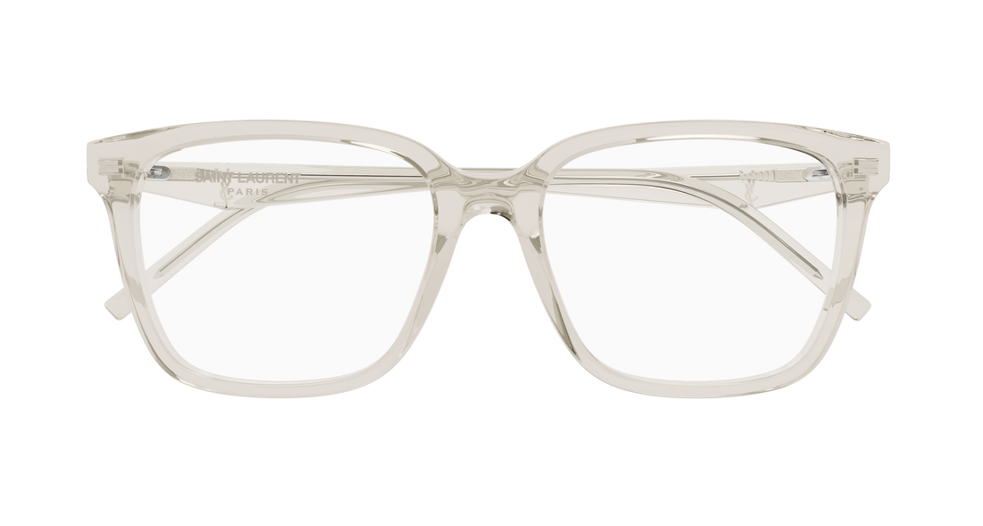 Lunettes de vue saint laurent sl m191/f 004 beige cat eye femenino taille 54mm - Vue détaillée