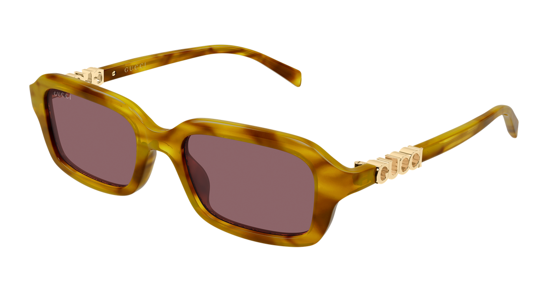 Sunglasses gucci gg2152s 004 havana rectangular / squared femenino size 50mm - Main view