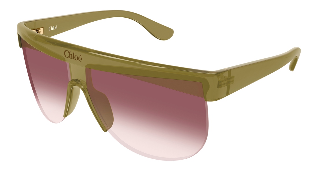 Lunettes de soleil chloé ch0416s 005 verde pilot/navigator femenino taille 68mm - Vue principale