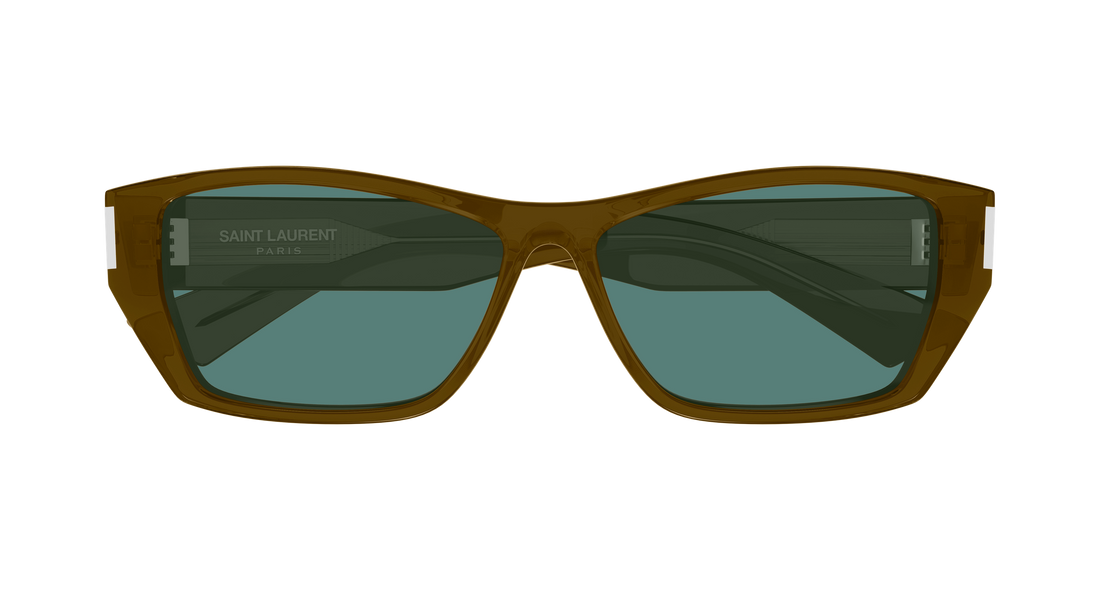 Lunettes de soleil saint laurent sl 928 003 marron rectangular / squared femenino taille 57mm - Vue détaillée