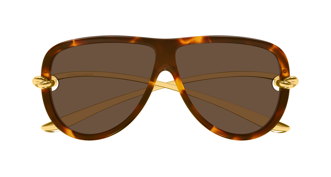 Sonnenbrillen bottega veneta bv1513s 002 havana pilot/navigator unisex größe 61mm - Detailansicht