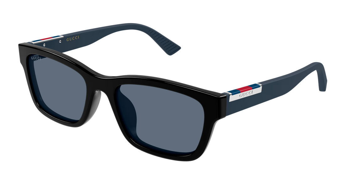 Óculos de sol gucci gg2092sa 003 negro rectangular / squared masculino tamanho 55mm - Vista principal
