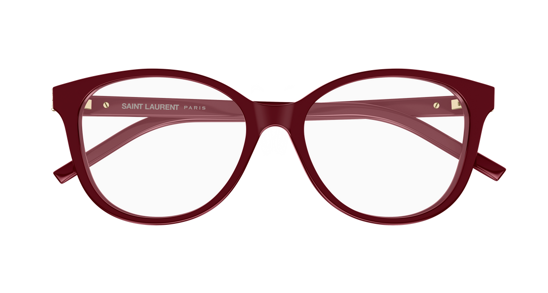 Lunettes de vue saint laurent sl m112 010 rojo round/oval/panthos femenino taille 54mm - Vue détaillée