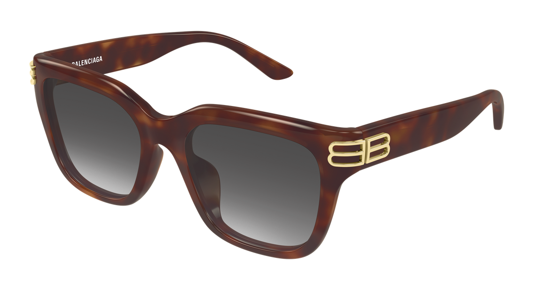 Sonnenbrillen balenciaga bb0433sk 009 havana rectangular / squared femenino größe 56mm - Hauptansicht