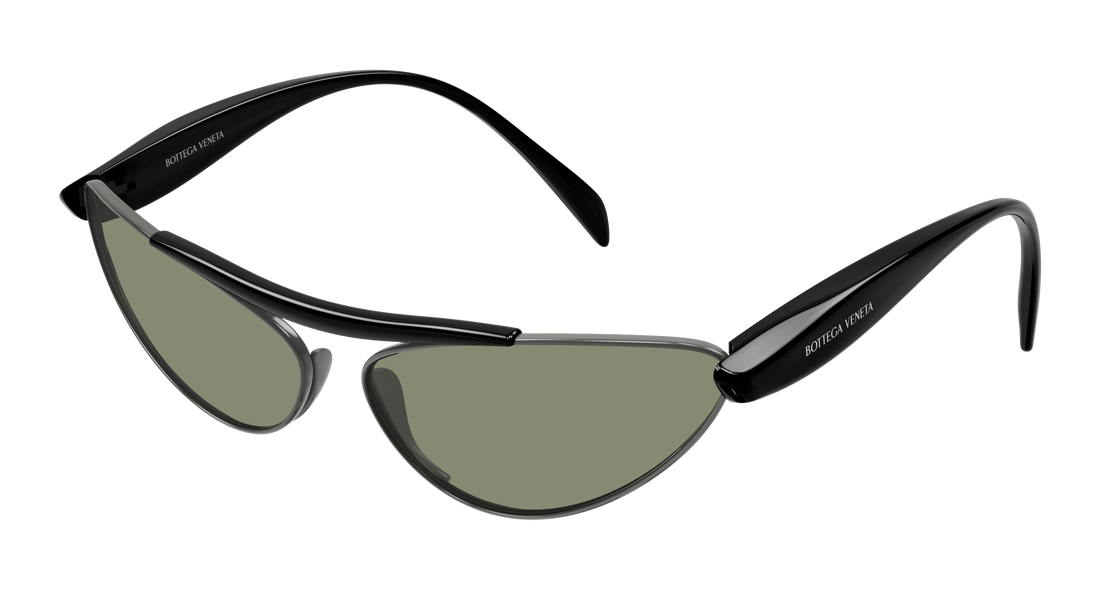 Lunettes de soleil bottega veneta bv1529s 001 plateado cat eye femenino taille 65mm - Vue principale