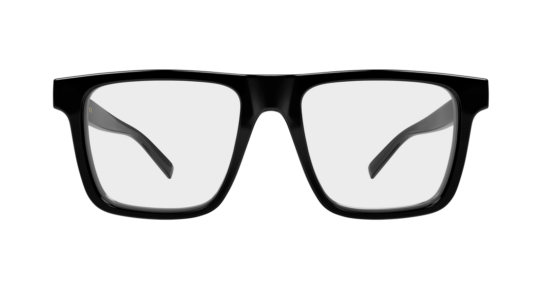 Lunettes de vue gucci gg2236o 001 negro rectangular / squared masculino taille 53mm - Vue détaillée