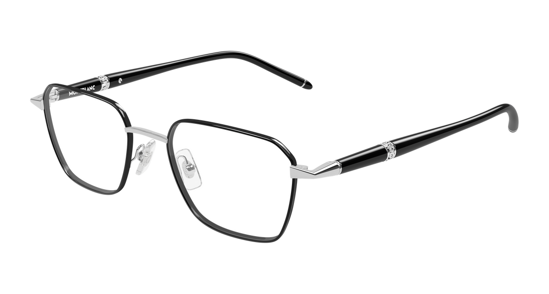 Occhiali da vista montblanc mb0485o 002 plateado rectangular / squared masculino taglia 51mm - Vista principale