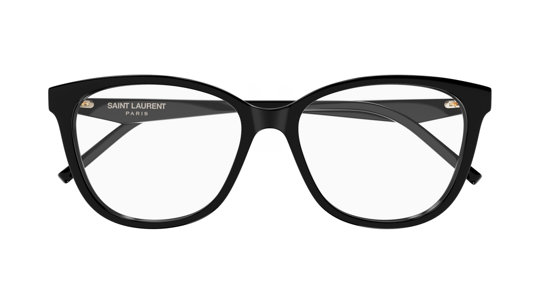 Lunettes de vue saint laurent sl m187/f 001 negro cat eye femenino taille 55mm - Vue détaillée