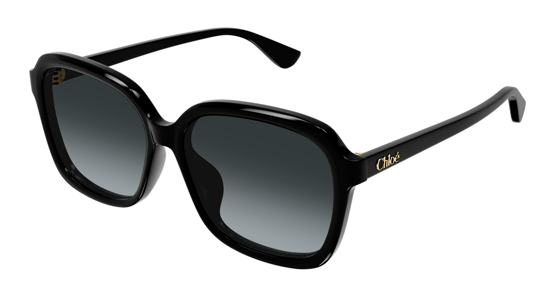 Sonnenbrillen chloé ch0390sk 001 negro rectangular / squared femenino größe 59mm - Hauptansicht
