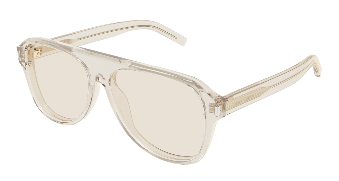 Lunettes de soleil saint laurent sl 970 005 beige pilot/navigator masculino taille 59mm - Vue principale