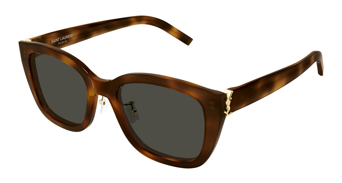 Lunettes de soleil saint laurent sl m176/k 003 havana cat eye femenino taille 55mm - Vue principale