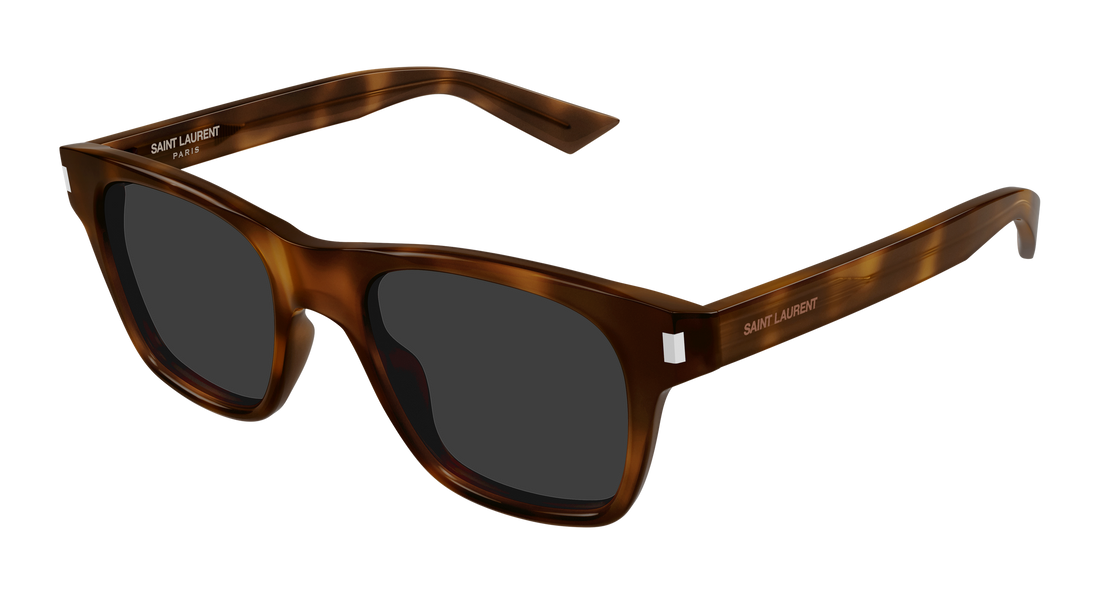 Óculos de sol saint laurent sl 875 003 havana rectangular / squared masculino tamanho 50mm - Vista principal
