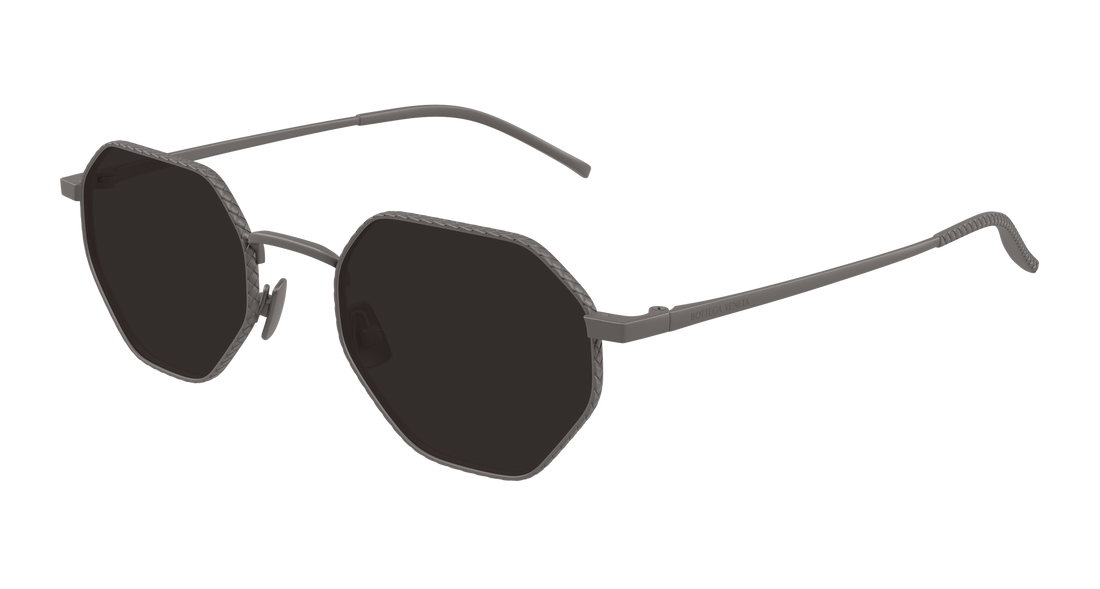 Occhiali da sole bottega veneta bv1471s 001 plateado round/oval/panthos unisex taglia 51mm - Vista principale