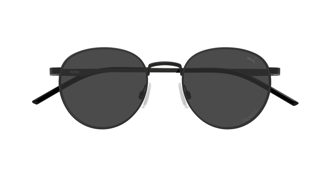 Occhiali da sole puma pu0535s 005 negro round/oval/panthos masculino taglia 50mm - Vista dettagliata