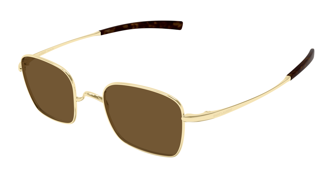 Lunettes de soleil saint laurent sl 949 t 003 dorado rectangular / squared masculino taille 47mm - Vue principale