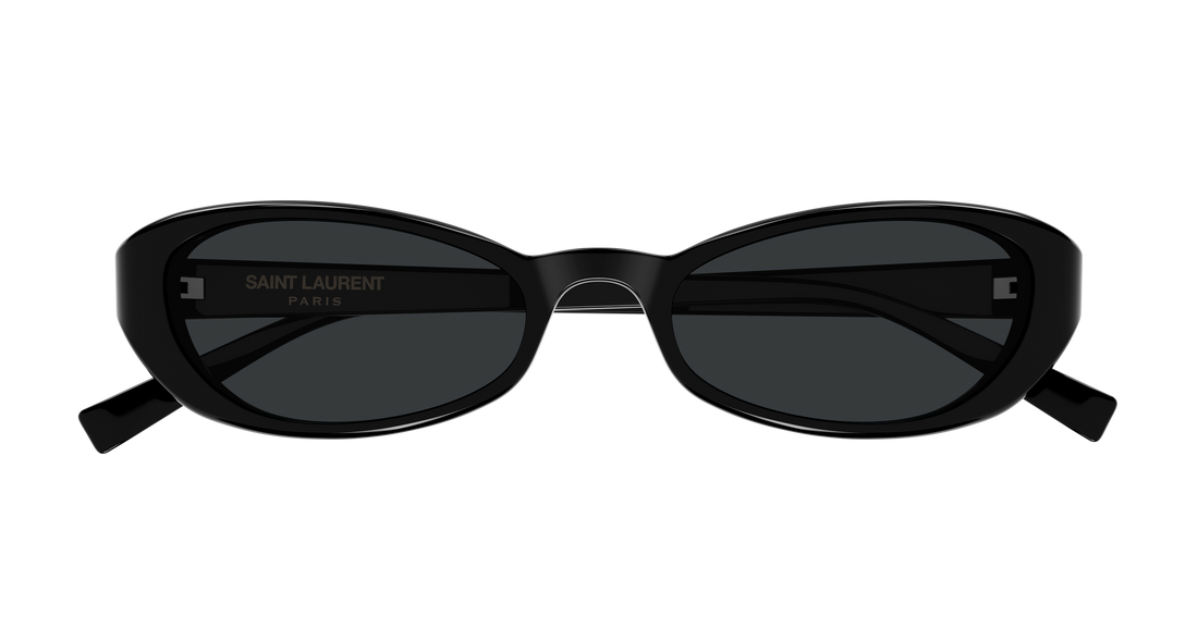 Sonnenbrillen saint laurent sl 871 001 negro round/oval/panthos unisex größe 51mm - Detailansicht
