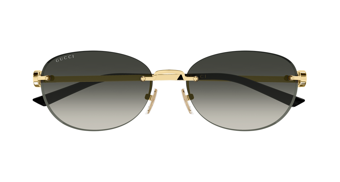 Lunettes de soleil gucci gg2230sa 002 dorado round/oval/panthos femenino taille 59mm - Vue détaillée