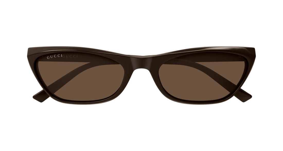 Sonnenbrillen gucci gg2203s 003 marron geometrical/directional femenino größe 56mm - Detailansicht