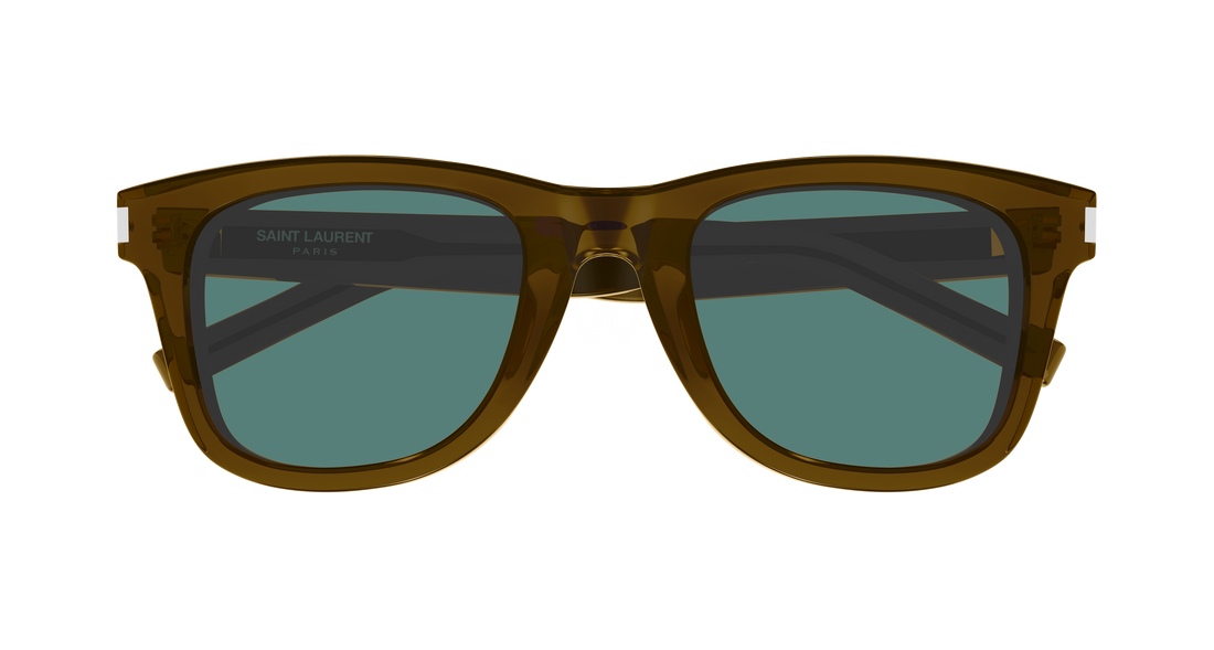 Lunettes de soleil saint laurent sl 51 084 marron rectangular / squared masculino taille 50mm - Vue détaillée