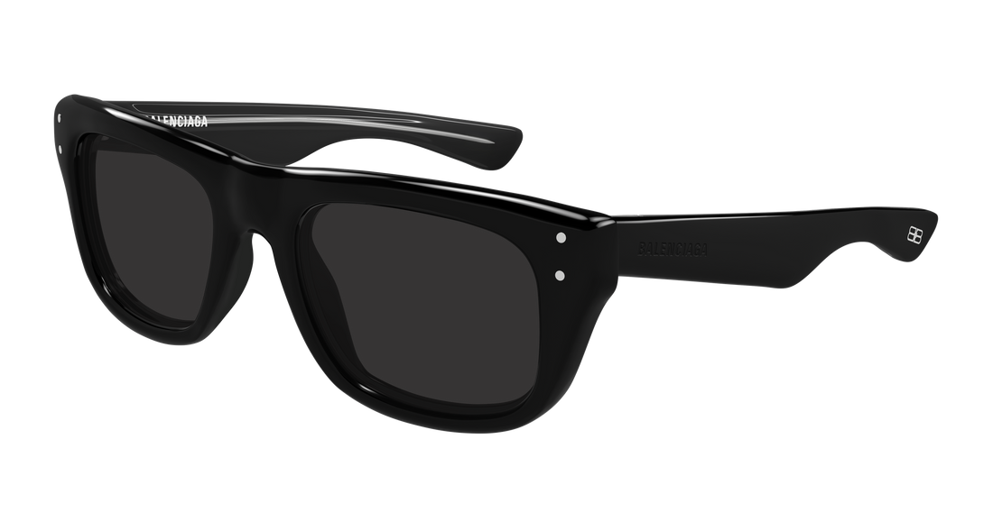 Sonnenbrillen balenciaga bb0521s 001 negro rectangular / squared masculino größe 53mm - Hauptansicht