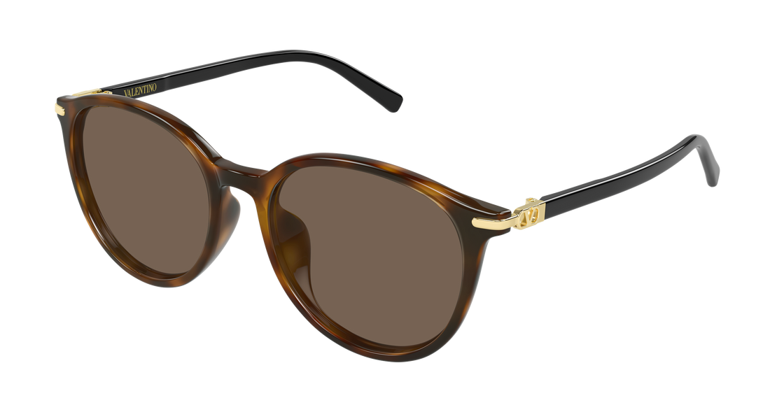 Sonnenbrillen valentino vg0048sk 003 havana round/oval/panthos femenino größe 56mm - Hauptansicht