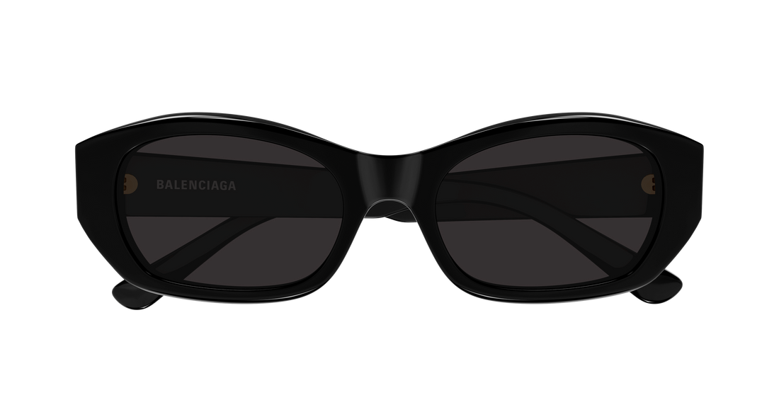 Occhiali da sole balenciaga bb0476s 001 negro round/oval/panthos femenino taglia 54mm - Vista dettagliata