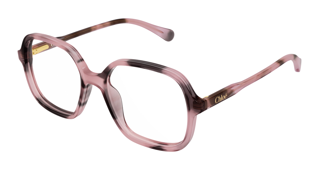 Gafas graduadas chloé cc0027o 002 havana geometrical/directional infantil talla 49mm - Vista principal