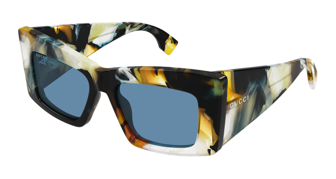 Lunettes de soleil gucci gg2268s 003 havana cat eye femenino taille 53mm - Vue principale