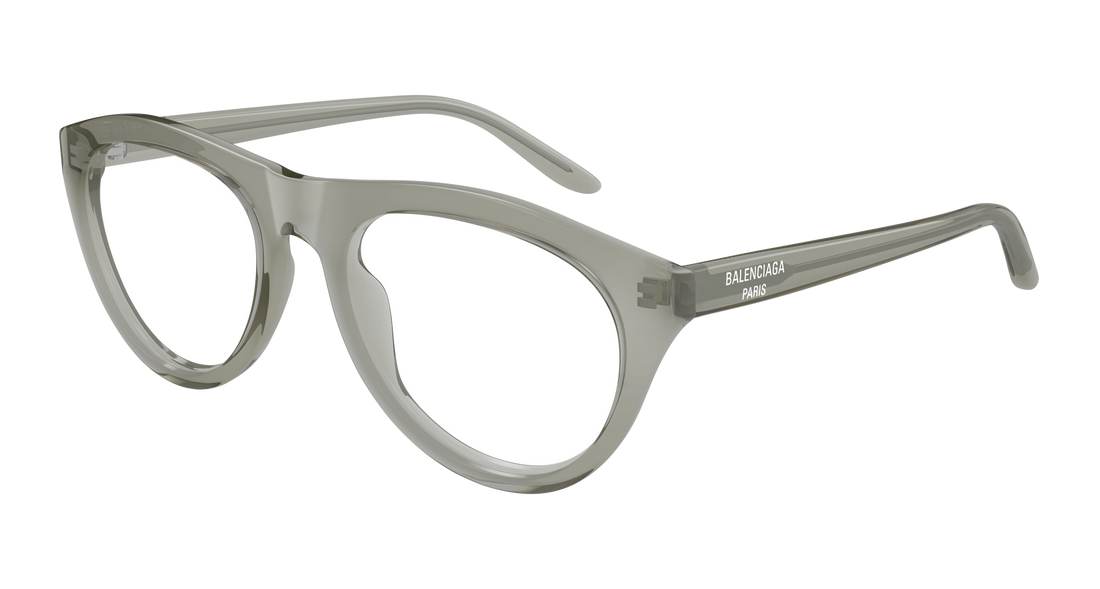 Brillen balenciaga bb0533o 003 verde pilot/navigator unisex größe 55mm - Hauptansicht