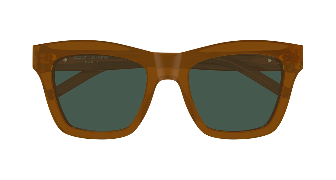 Gafas de sol saint laurent sl m156 005 marron cat eye femenino talla 52mm - Vista de detalle
