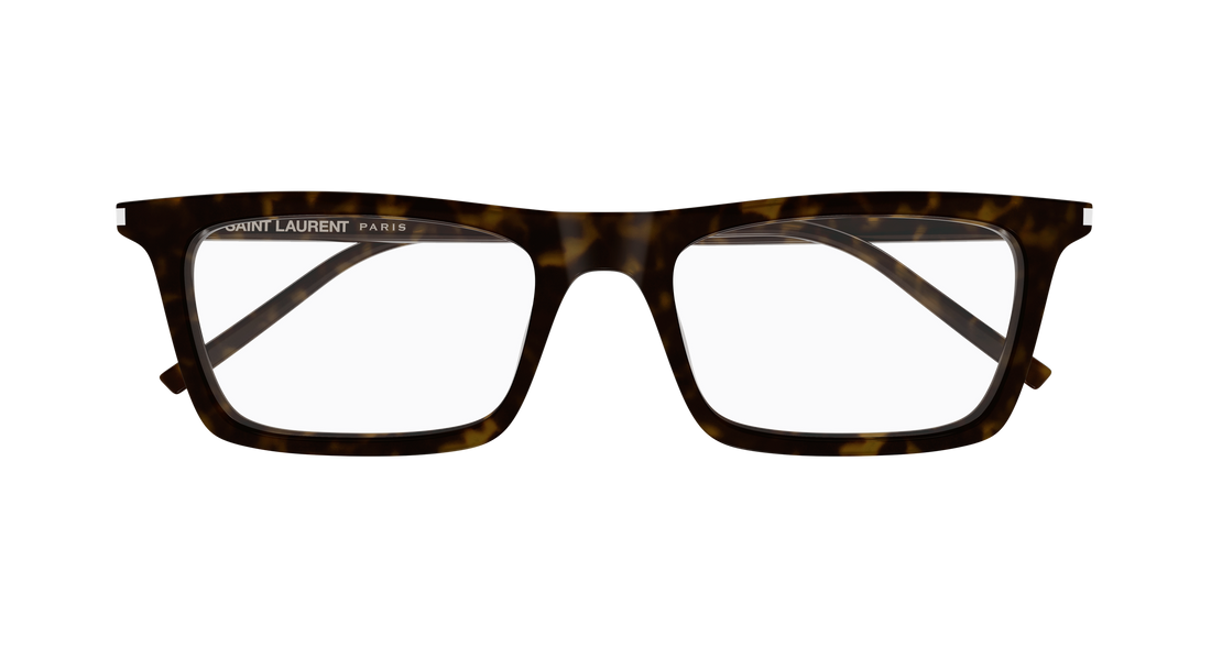 Gafas graduadas saint laurent sl 890 betty thin opt 002 havana rectangular / squared unisex talla 54mm - Vista de detalle