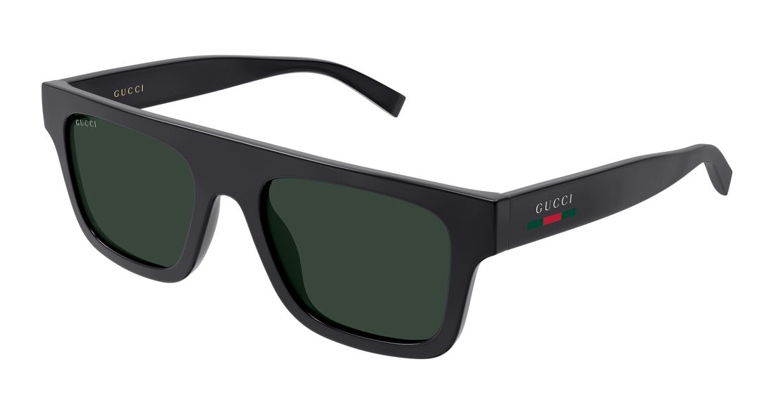 Lunettes de soleil gucci gg2235s 004 gris rectangular / squared masculino taille 53mm - Vue principale