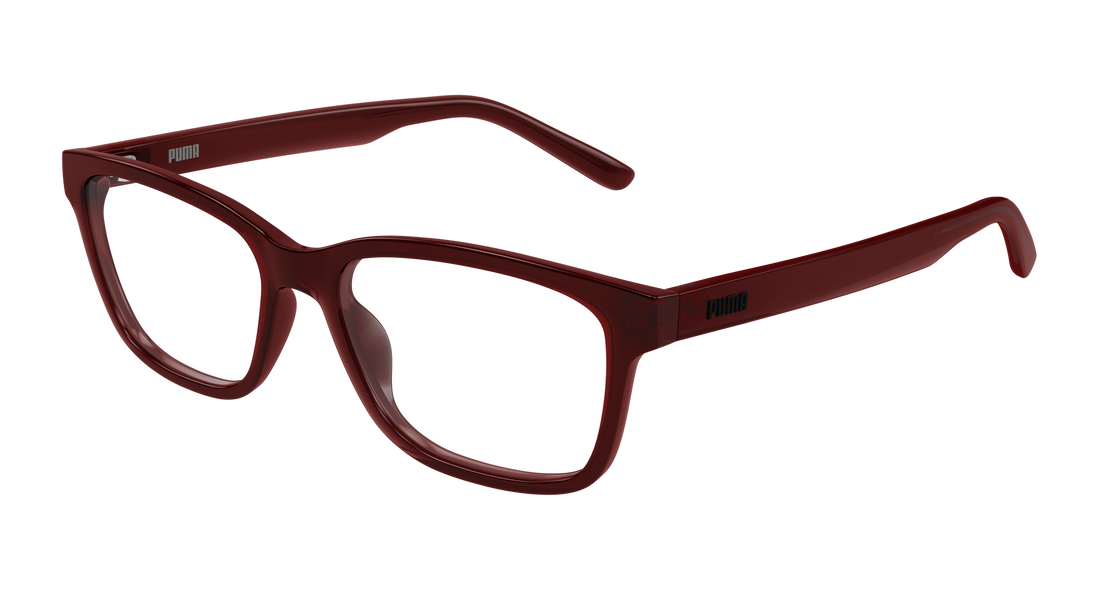 Occhiali da vista puma pu0529o 003 burdeos rectangular / squared masculino taglia 55mm - Vista principale