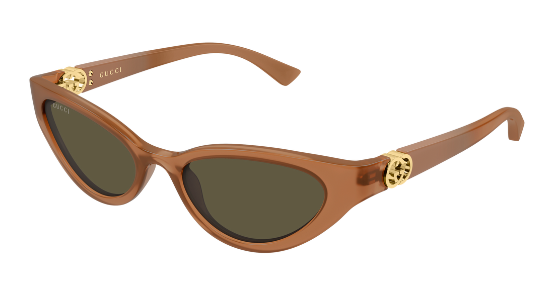 Lunettes de soleil gucci gg2194s 004 marron cat eye femenino taille 52mm - Vue principale