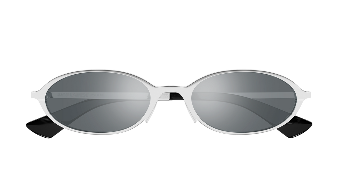 Sonnenbrillen saint laurent sl 935 002 plateado round/oval/panthos femenino größe 52mm - Detailansicht
