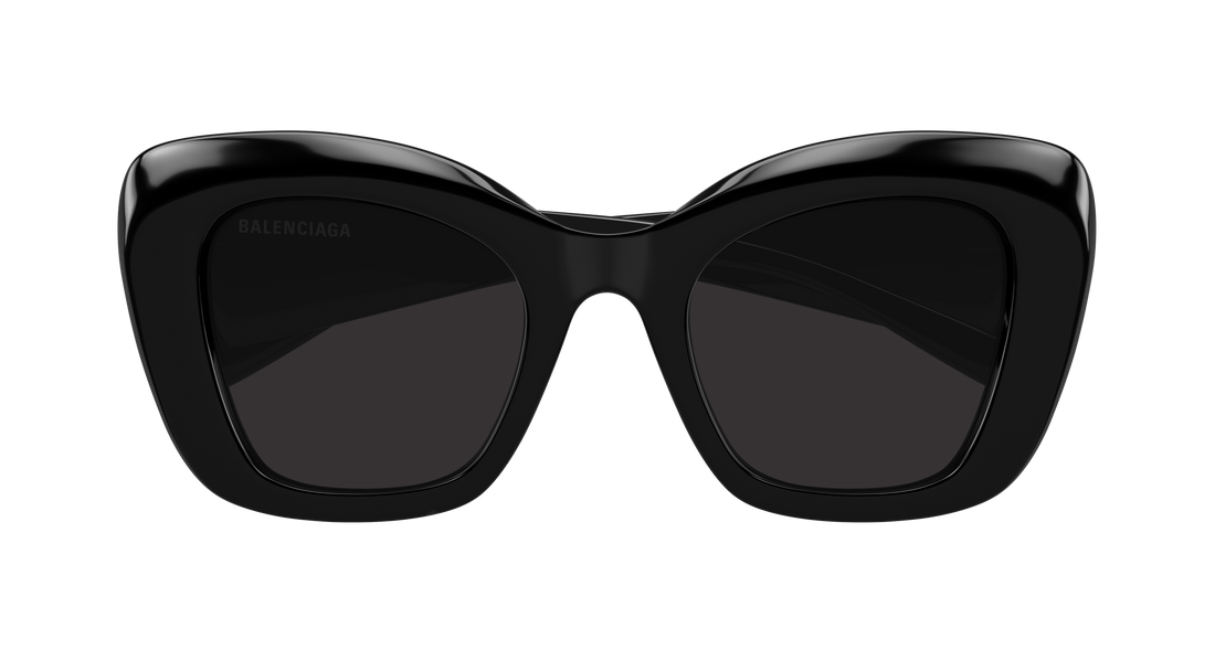 Lunettes de soleil balenciaga bb0503s 001 negro butterfly femenino taille 54mm - Vue détaillée