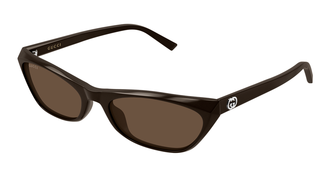 Sonnenbrillen gucci gg2203s 003 marron geometrical/directional femenino größe 56mm - Hauptansicht