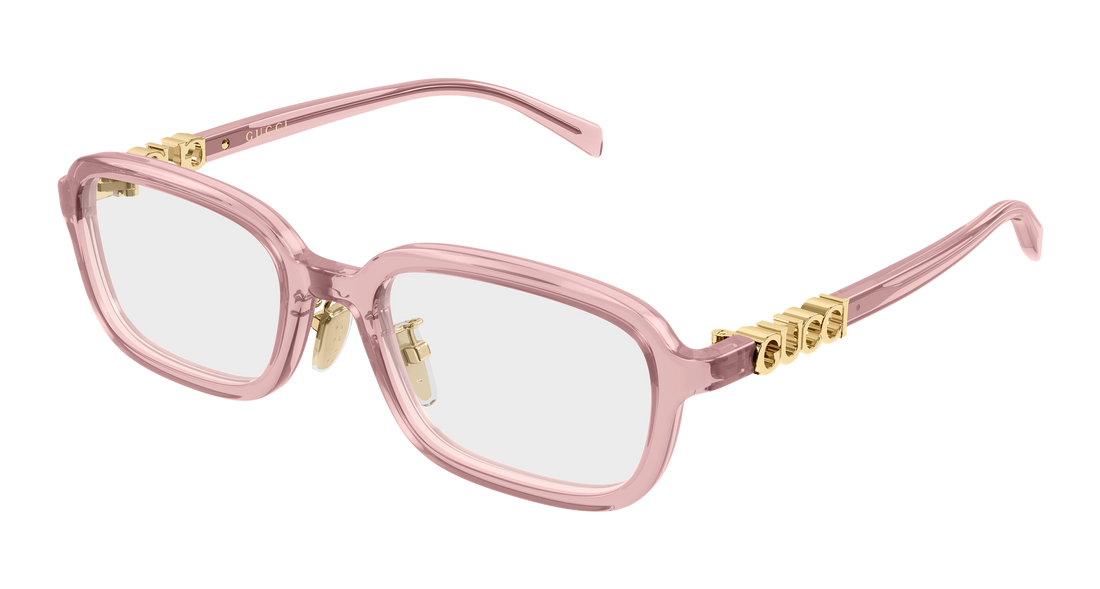 Lunettes de vue gucci gg2210oa 003 rosa rectangular / squared femenino taille 53mm - Vue principale