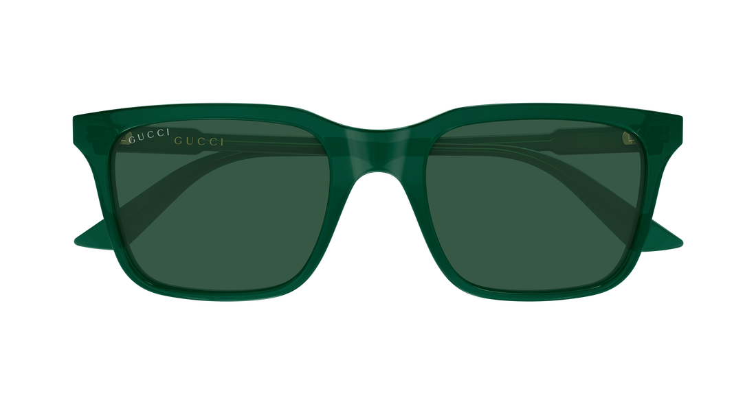 Óculos de sol gucci gg2114s 004 verde rectangular / squared masculino tamanho 53mm - Vista de detalhe