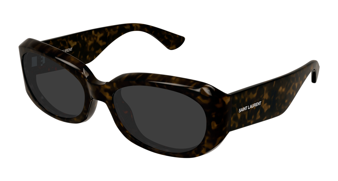 Sonnenbrillen saint laurent sl 868 002 havana rectangular / squared femenino größe 57mm - Hauptansicht