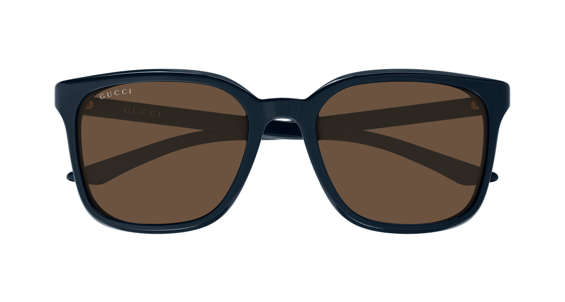 Óculos de sol gucci gg2080sk 004 azul rectangular / squared masculino tamanho 55mm - Vista de detalhe