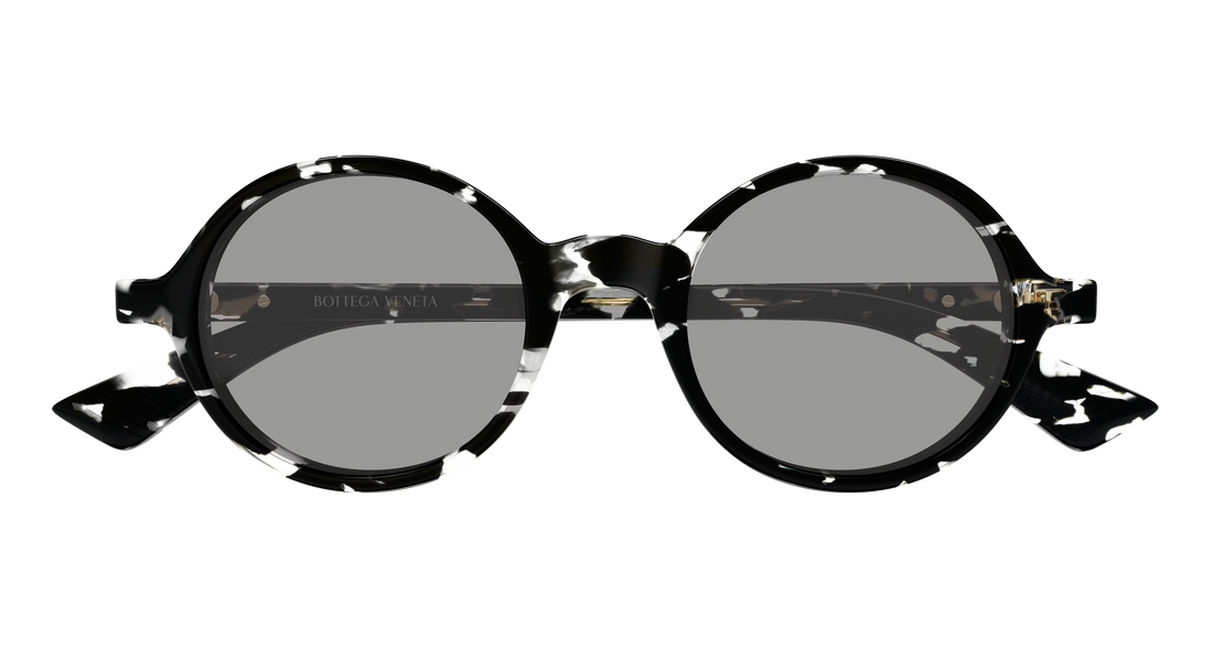 Sonnenbrillen bottega veneta bv1430s 007 negro round/oval/panthos unisex größe 48mm - Detailansicht