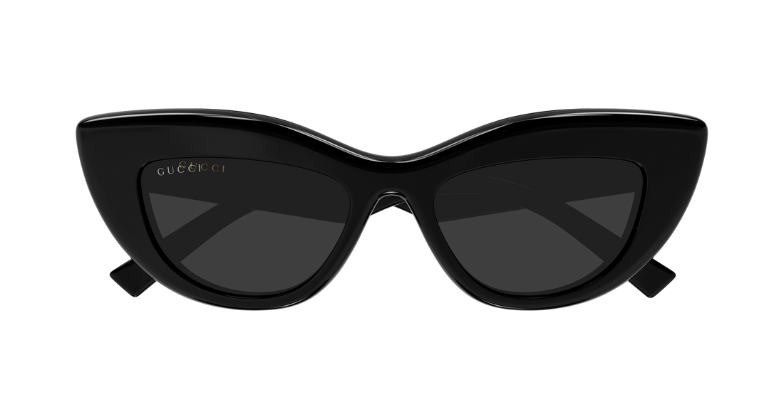 Óculos de sol gucci gg2031s 001 negro cat eye femenino tamanho 50mm - Vista de detalhe