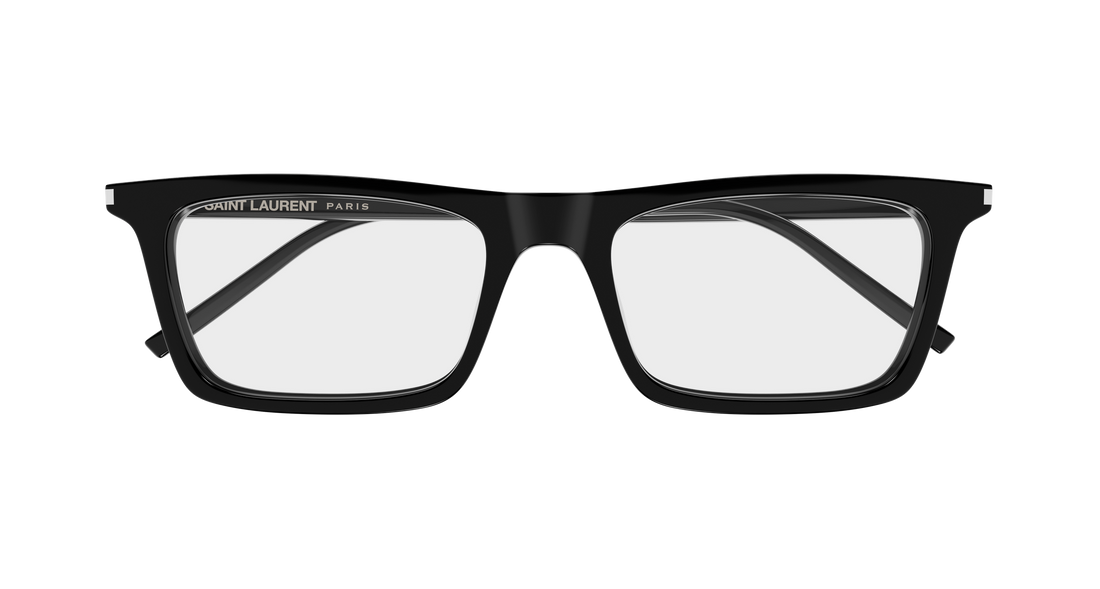 Lunettes de vue saint laurent sl 890 betty thin opt 001 negro rectangular / squared unisex taille 54mm - Vue détaillée