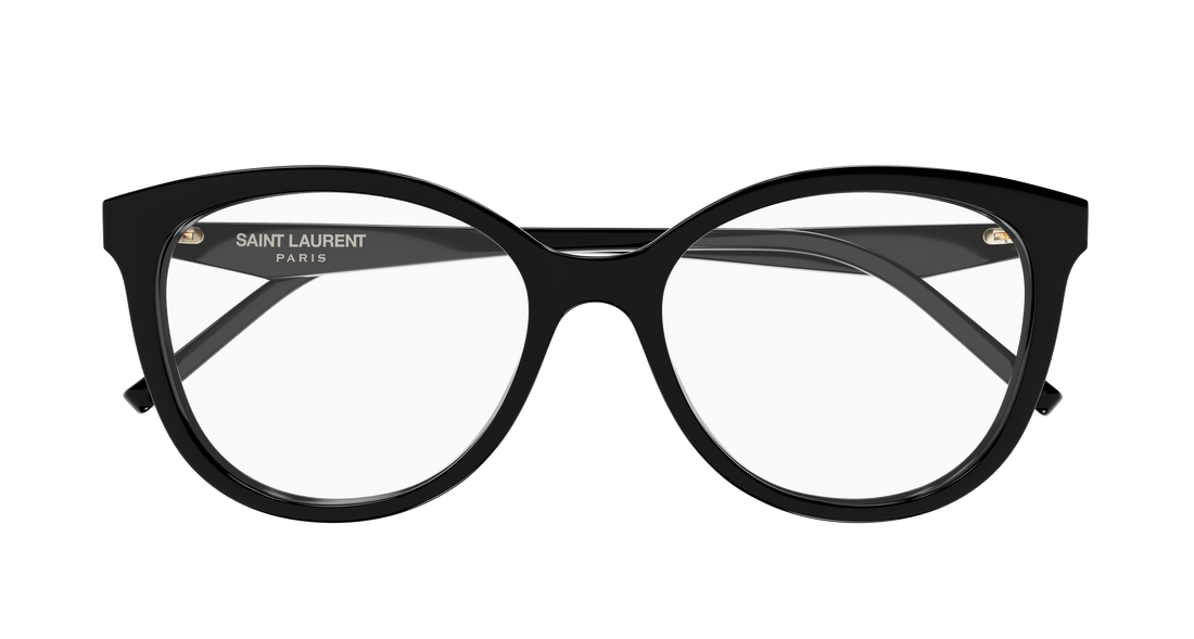 Lunettes de vue saint laurent sl m184 001 negro cat eye femenino taille 53mm - Vue détaillée