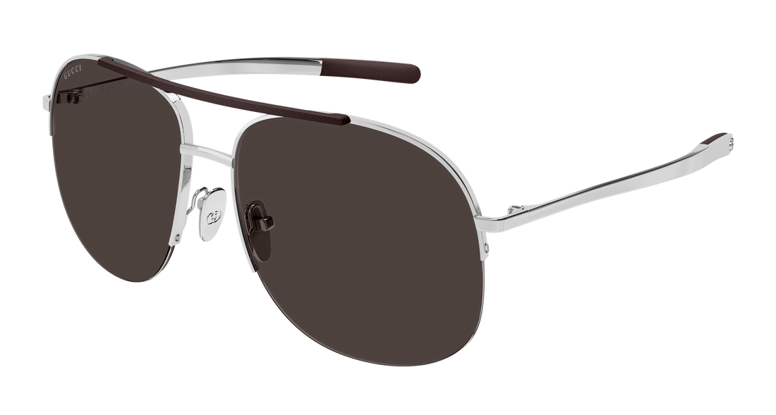 Occhiali da sole gucci gg2165s 010 plateado pilot/navigator femenino taglia 61mm - Vista principale