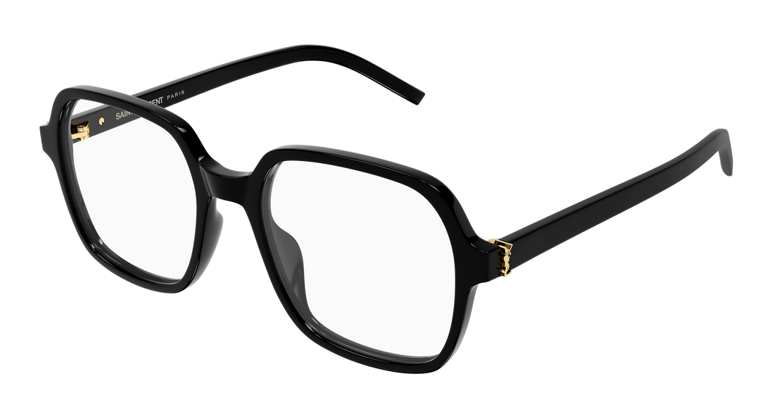 Brillen saint laurent sl m190 001 negro rectangular / squared femenino größe 54mm - Hauptansicht