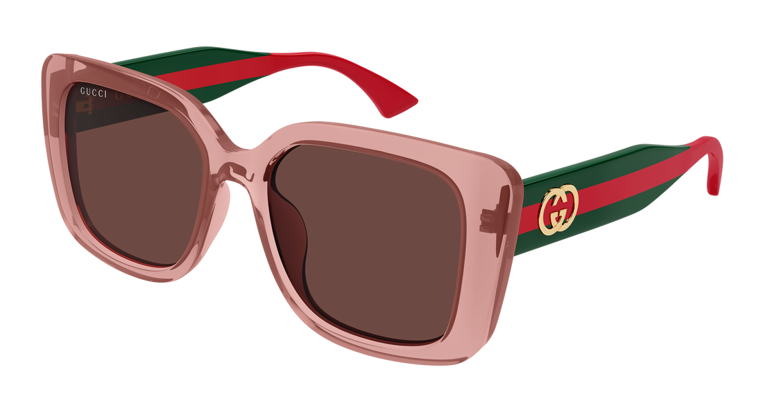 Sunglasses gucci gg2118sa 003 rosa butterfly femenino size 55mm - Main view