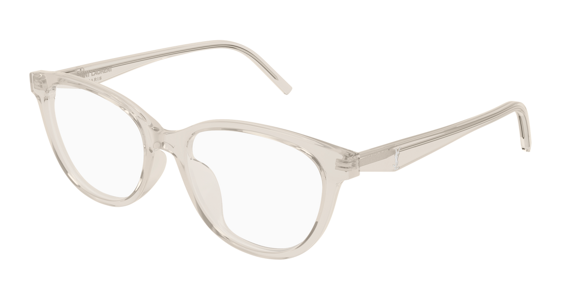 Lunettes de vue saint laurent sl m188/f 004 beige cat eye femenino taille 53mm - Vue principale